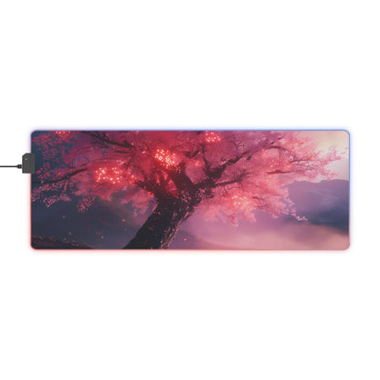 Cherry Blossom | LED Mouse Pad