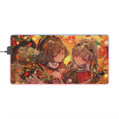 Nikke Anis Modernia Christmas | LED Gaming Mouse Pad