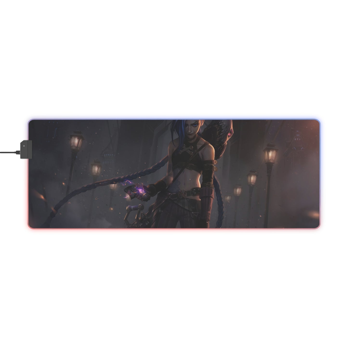 Arcane Jinx | LED Mouse Pad