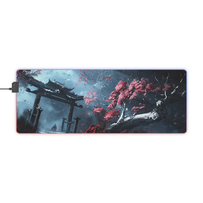 Ender Japanese Shrine Gate | LED Mouse Pad