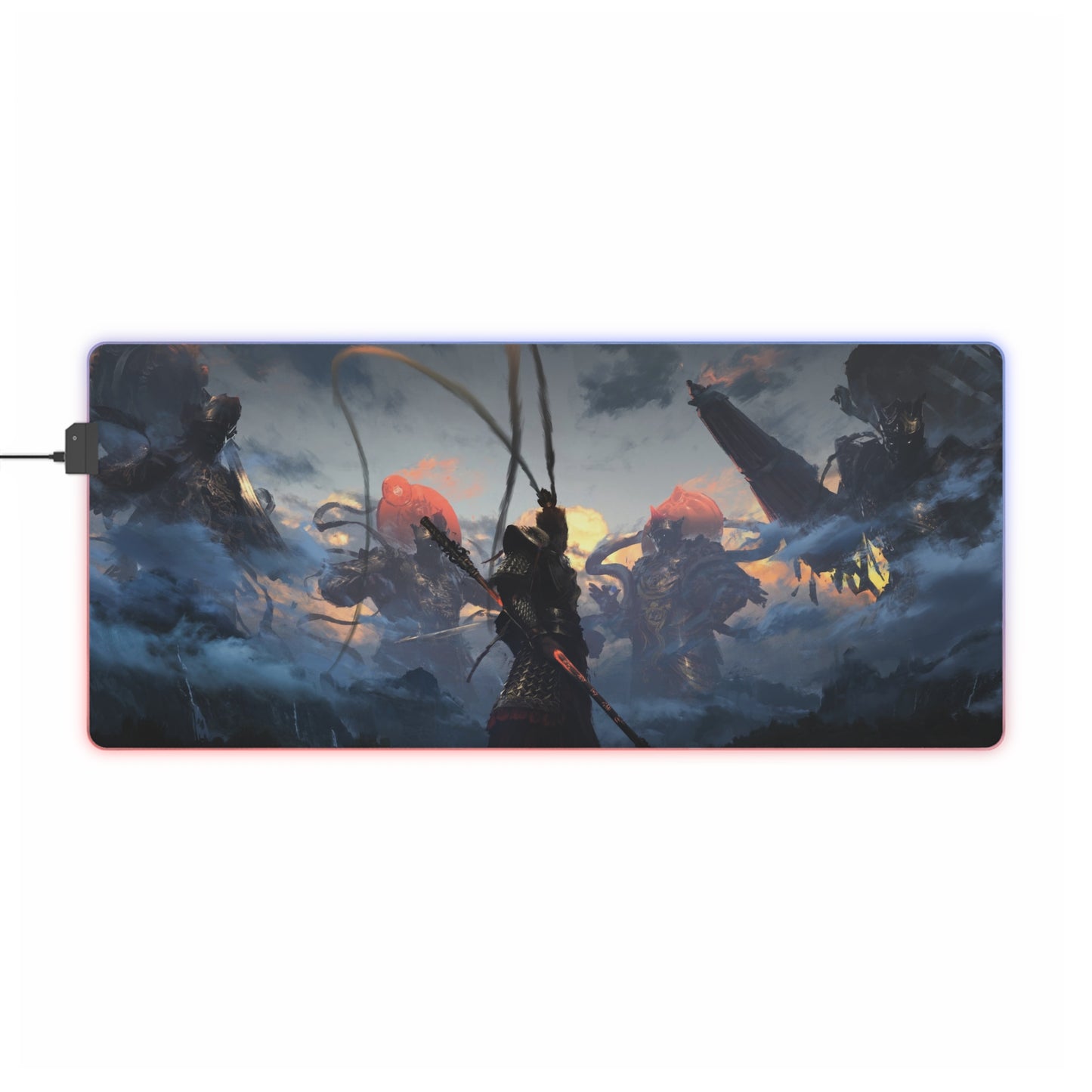 Black Myth Wukong Ancient Gods | LED Gaming Mouse Pad