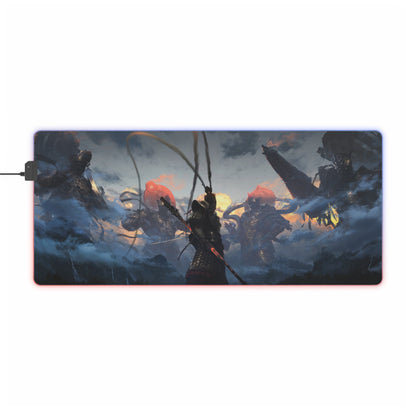 Black Myth Wukong Ancient Gods | LED Gaming Mouse Pad