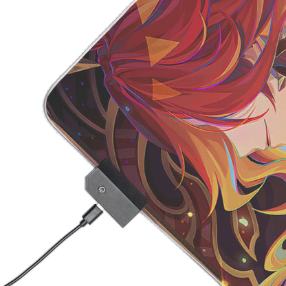 Genshin Impact: A Gaze of Colors | LED Gaming Mouse Pad