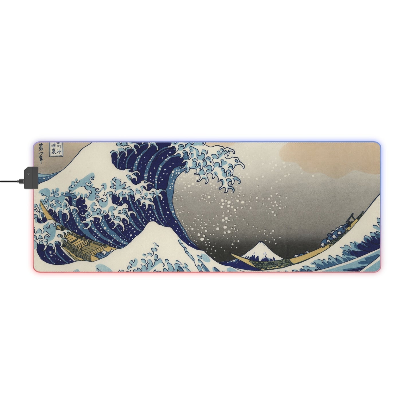 The Great Wave off Kanagawa | LED Mouse Pad