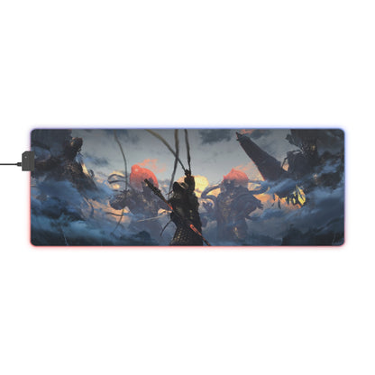 Black Myth Wukong Ancient Gods | LED Gaming Mouse Pad