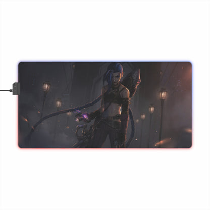 Arcane Jinx | LED Mouse Pad