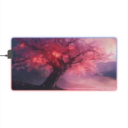 Cherry Blossom | LED Mouse Pad