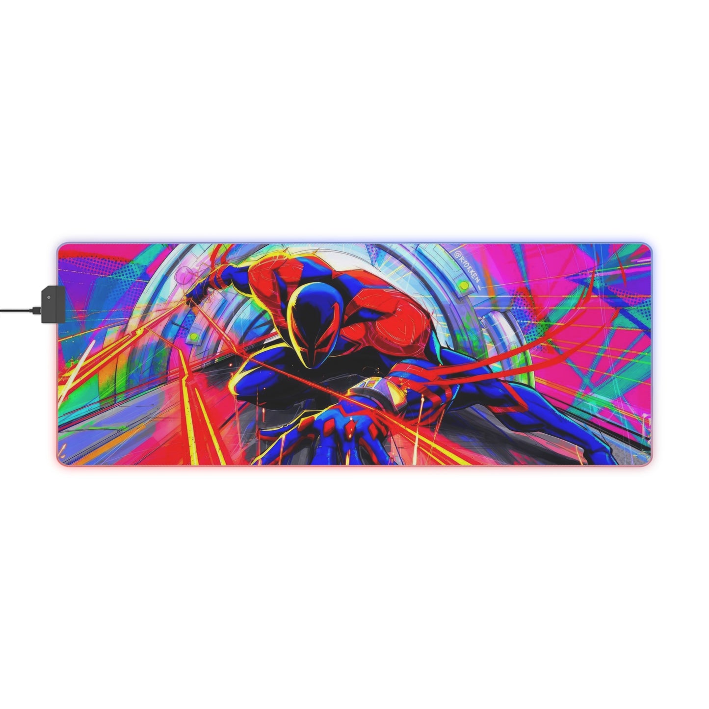 Spiderman 2099 | LED Mouse Pad