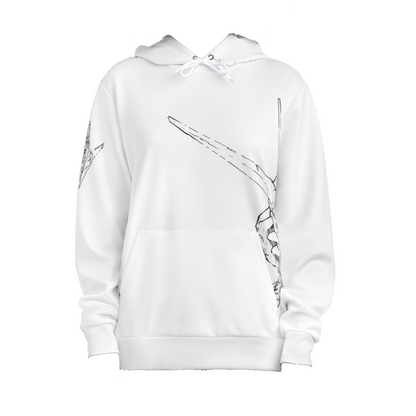 Gundam | White Hoodie