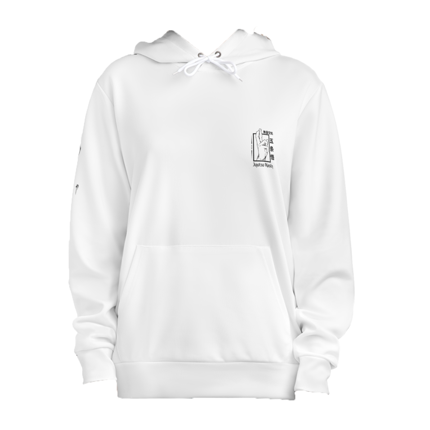 Gojo | White Hoodie