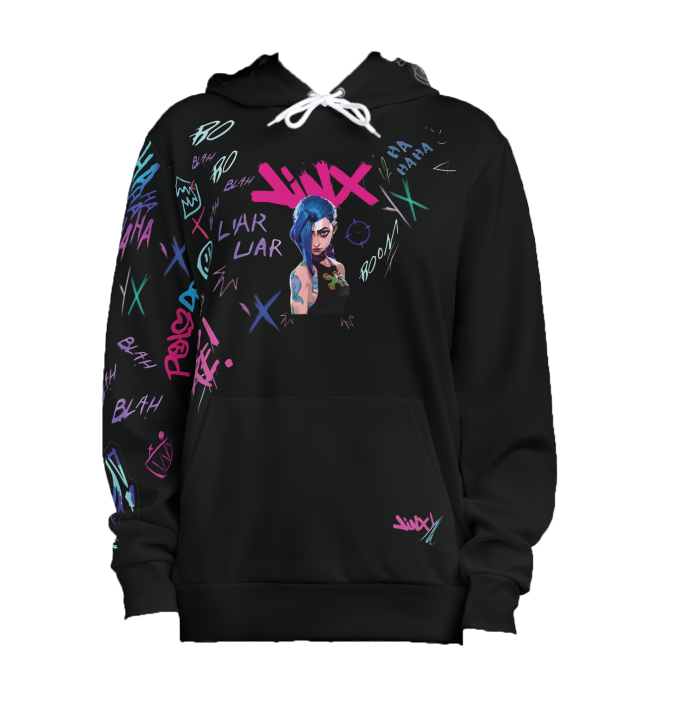 Arcane Jinx | Black Hoodie