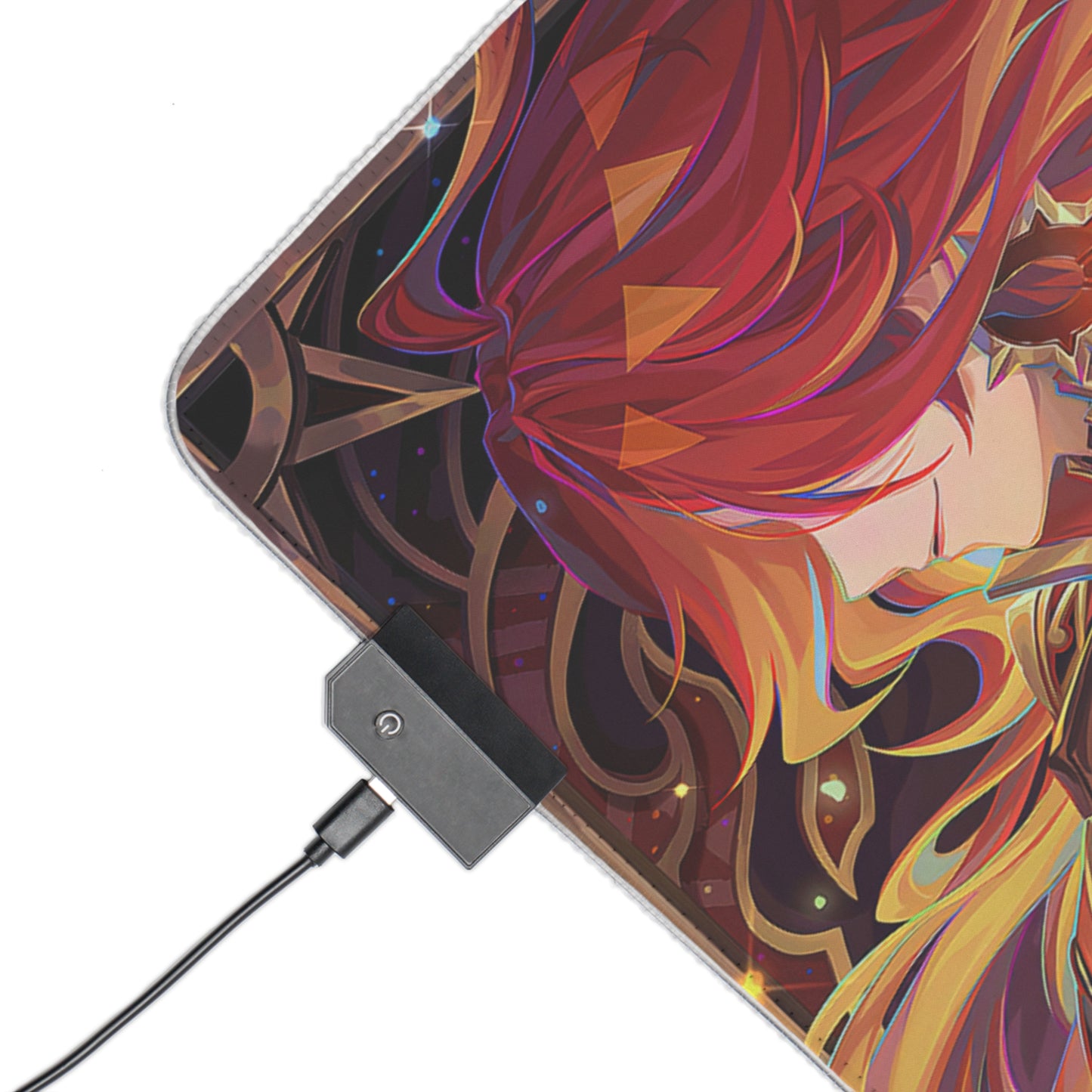 Genshin Impact: A Gaze of Colors | LED Gaming Mouse Pad