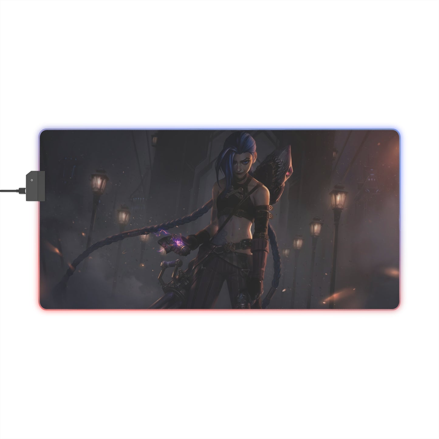 Arcane Jinx | LED Mouse Pad