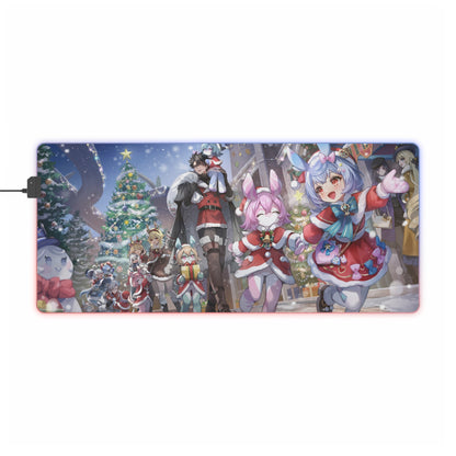 Genshin Impact Christmas | LED Gaming Mouse Pad