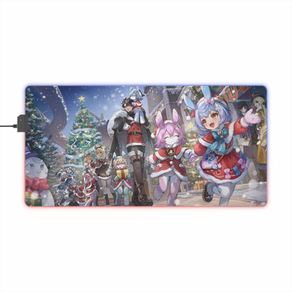 Genshin Impact Christmas | LED Gaming Mouse Pad