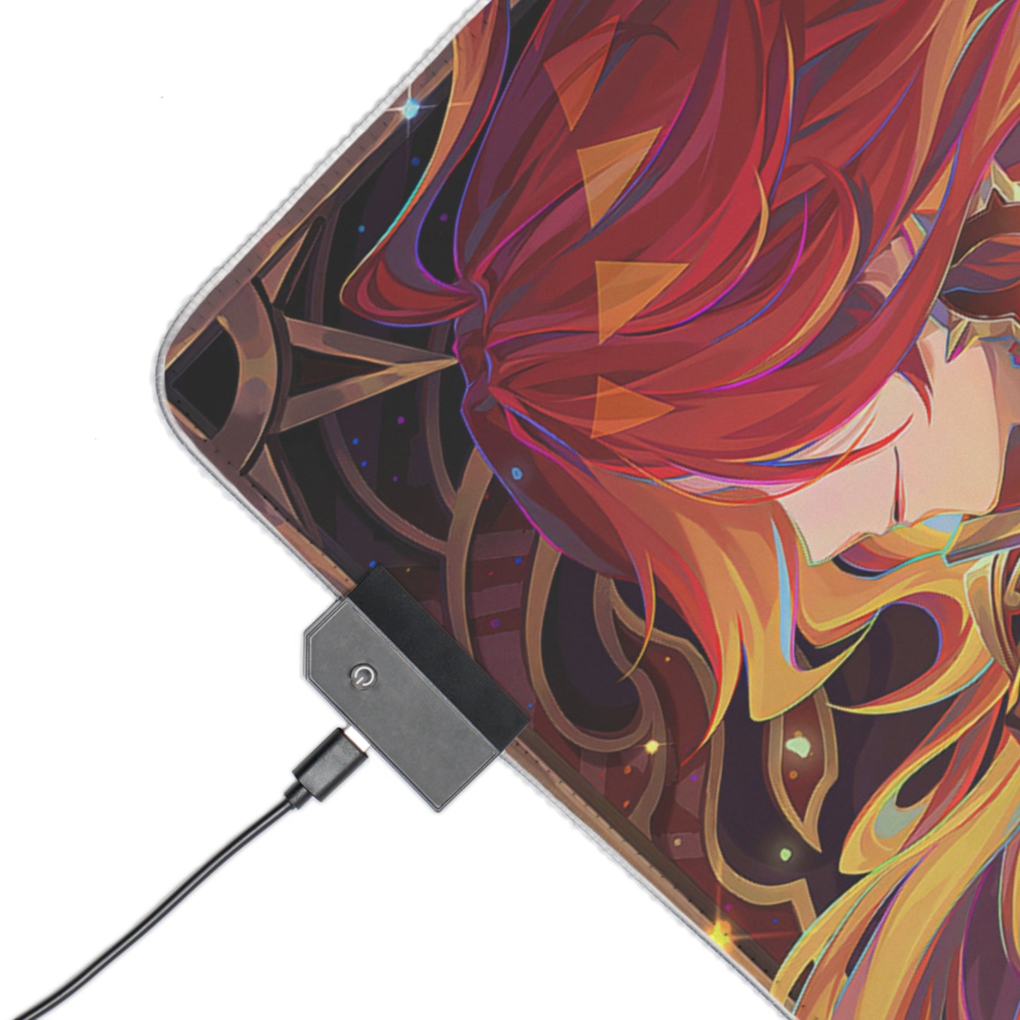 Genshin Impact: A Gaze of Colors | LED Gaming Mouse Pad