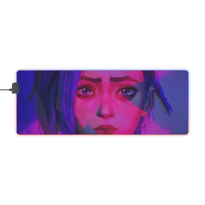 Arcane Jinx | LED Mouse Pad