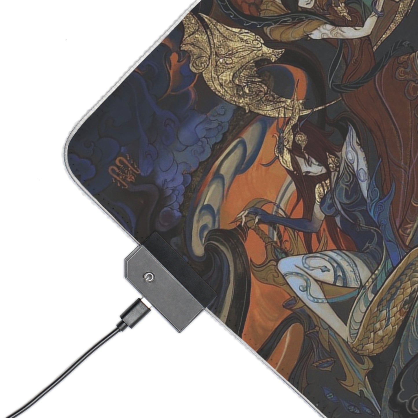 Abstract Painting Morgana | LED Mouse Pad