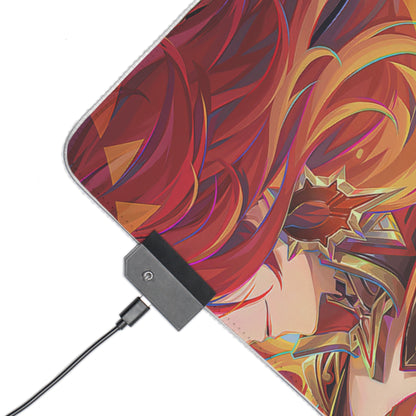 Genshin Impact: A Gaze of Colors | LED Gaming Mouse Pad