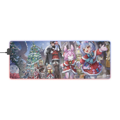 Genshin Impact Christmas | LED Gaming Mouse Pad