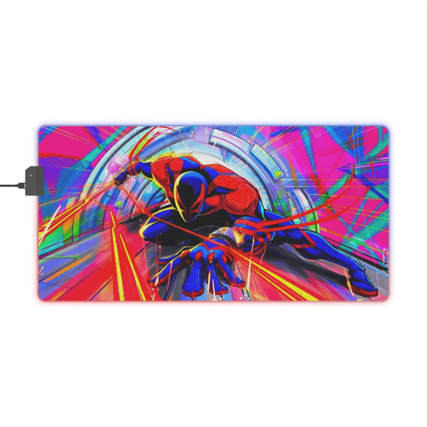 Spiderman 2099 | LED Mouse Pad